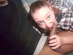 breezy wifey caught gagging on a bbc husband calls her phone (oral creampie)