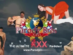 PARODY BROS - Lebian Exciting Fingerblasting And Coochie Frolicking with playthings
