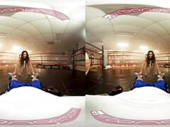 VRBangers.com Busty Kendra Lust getting fucked hard in the boxing ring VR