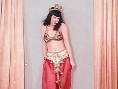 Undersized EGYPT - vintage 50's burlesque
