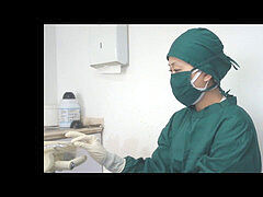 chinese gloves nurse