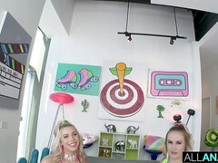 Ass fucking hot blondes Chanel Grey and Layla Love