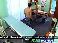 FakeHospital Sexy nurse makes doctors son cum twice