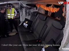 Elite sex vault - #Jasmine Jae - halloween sex on the van with a chesty police officer female