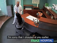 FakeHospital Doctor empties his sack to ease sexy patients back pain