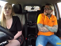 Fake Driving School (FakeHub): Fake instructors hot fuck with minx