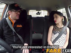 Myla Elyse takes her sexy driving teacher's hard cock like a pro