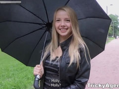 Mating casting for blond hair lady teeny - young