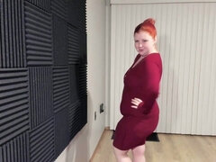 Horny fatty exciting solo fetish movie