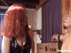 Ball-kicking, female dom, ballbusting-clips