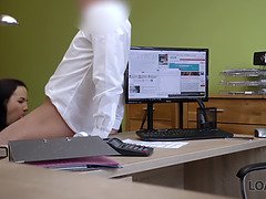 Anal, Blowjob, Czech, Hd, Office, Spy, Teen, Teen anal