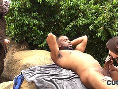 Big cock, Black, Crazy, Dick, Hd, Husband, Interracial, Outdoor