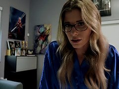 Hot Step Mom is Tricked and Stuck to My Desk - Cory Chase