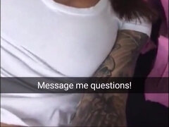 Snapchat Porn Star KARMA RX doing slit show!