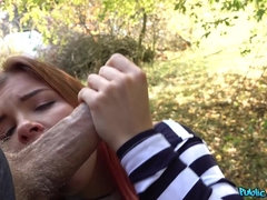 American, Doggystyle, Outdoor, Pov, Public, Pussy, Swallow, Thong