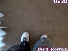 Leie, In den arsch, Schönheit, Braunhaarige, Hd, Selbstgemacht, Milf, Pov