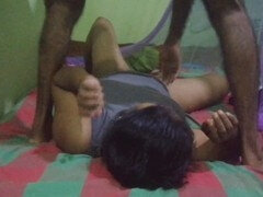 Sri Lankan couple enjoys anal and pussy play in various positions