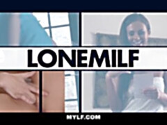 Watch MyLF's solo solo play in lingerie & stockings - HD porn