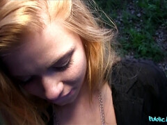 Amateur, Blonde, Sucer une bite, De plein air, Pov, Avaler