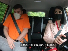 Czech beauty Lady Dee seduced her driving instructor