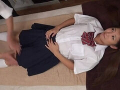 Japanese Teen Fucked After Massage