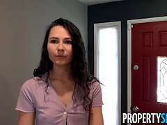 Petite Brunette Shows Why She's a Perfect Roommate
