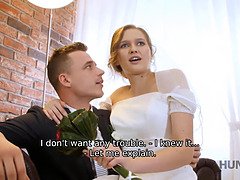 Blasen, Braut, Gehörnter ehemann, Hd, Realität, Strümpfe, Jungendliche (18+), Hochzeit