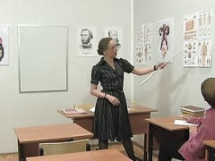 Blowjob, Milf, Russian, Stockings, Teacher, Teen