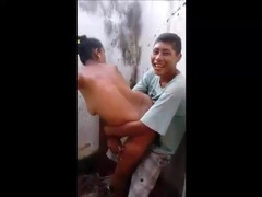 Amateur, Asiático, Hembra, Sexo duro, Maduro, Madres para coger, Al aire libre, Público