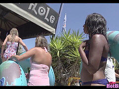Thong fat ass brazilian teens beach Voyeur Bikini Spycam HD