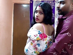 Super busty Indian is getting teased by her hung neighbour