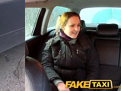 Krystal Swift's fake taxi gets a rough anal pounding in POV