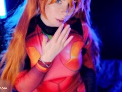 Anal finger, hottie, evangelion