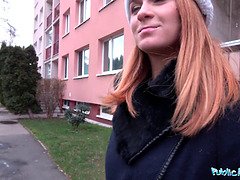 Amateur, Hd, Money, Outdoor, Pov, Reality, Redhead, Son