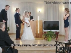 Bride, Cheating, Czech, Police, Sister, Stockings, Teen, Wedding