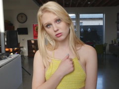 Blonde, Sucer une bite, Famille, Pov, Adolescente