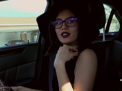 Amateur, Car, College, Glasses, Money, Pov, Reality, Teen