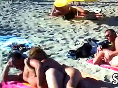 Amateur, Beach, Blowjob, Mature, Orgy, Public, Threesome, Voyeur