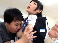 Legal teen in nurses uniform fingering her soaking wet pussy