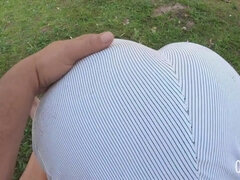 latina plumper Victoria Dias hot outdoor sex