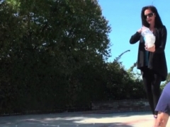 Femdom, Fetish, Outdoor, Spanking