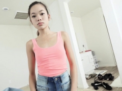 Asiatique, Sucer une bite, En levrette, Hard, Hd, Pov, Adolescente