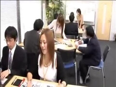 Female Japanese employees go nude at work