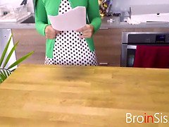 Busty mexican step-sister gets nailed by brother before casting - Adriana Maya