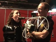 Bdsm, Stor stjärt, Bondage, Latex, Mogen, Milf, Naturliga tuttar, Elastan