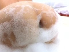 アナル, デカチン, フェラチオ, 茶髪の, Hd, 淫乱熟女, 母, シャワー