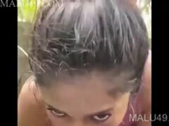 Horny Indian Girl Boobs Pressing By Lover