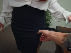 Amateur, Ass, Blonde, Couple, Feet, Ffm, Office, Pussy