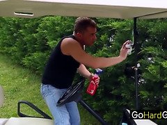 Valentina Ross At the golf club porn