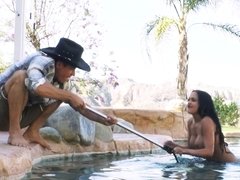 Anal, Big ass, Big cock, Creampie, Cumshot, Hardcore, Hd, Pool